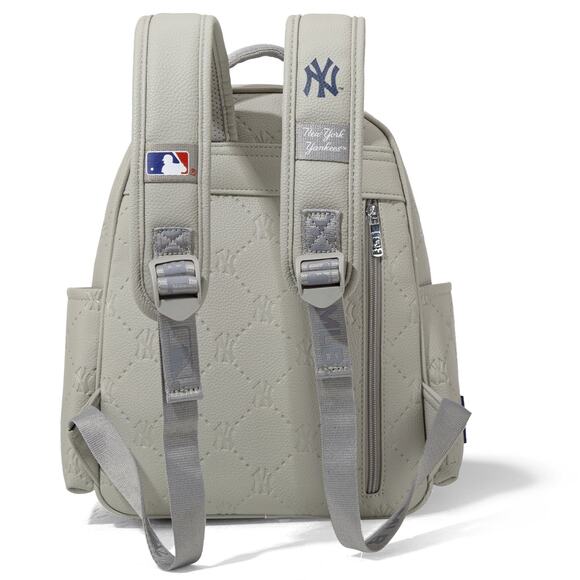 MLB New York Yankees Gray Fashion Backpack *NEW in Package* - Picture 3 of 5